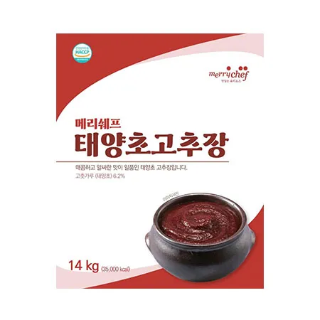 ★초특가★메리쉐프 고추장(지함 14Kg/EA)