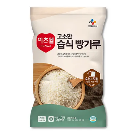 이츠웰 고소한습식빵가루(2Kg/EA)