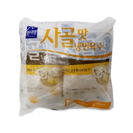 면사랑 냉면육수(사골맛_340g*5입 1.7Kg/EA)