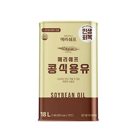 메리쉐프 대두유(18L_콩식용유 16.5Kg/EA)