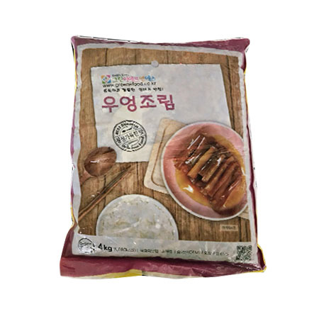 그린이에프앤에스 우엉조림(기획상품 4Kg/EA)