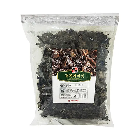 오케이식품 건흑목이버섯(1Kg/EA) 건목이 목이 흑목이