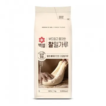 백설 찰밀가루(1Kg/EA)