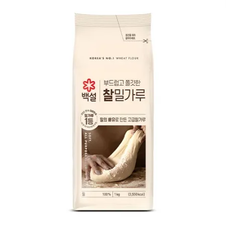 백설 찰밀가루(1Kg/EA)