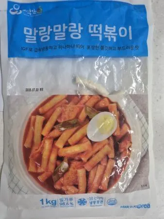 떡안애 떡볶이떡(외식전용 1Kg/EA)