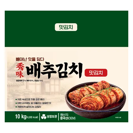 수미 맛김치 (중국산, 10Kg/BOX) 수입김치 이미지