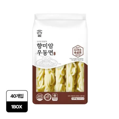 동성식품 향미암우동면(250g*40입 10Kg/BOX) 냉동면