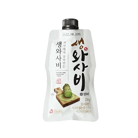 주비푸드 자연에서갈아만든생와사비(NEW 230g/EA)