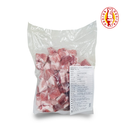 ♥정육특가♥ 돈전지(2*2*2cm 1kg/EA) 큐빅 폭립용