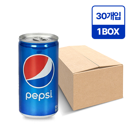 펩시 콜라(캔_190ml*30EA/BOX)