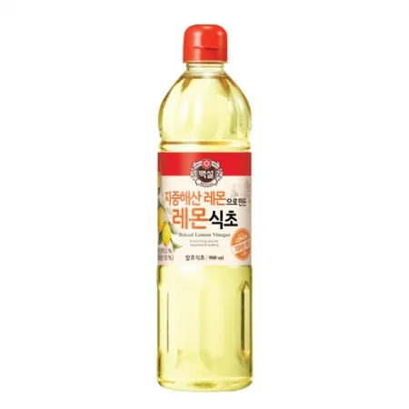 백설 레몬식초(900ml_지중해산레몬 900g/EA)