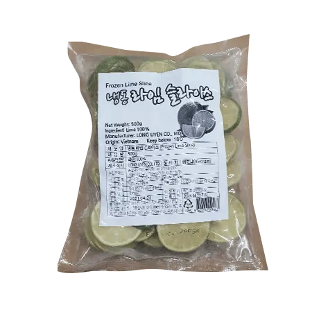 냉동라임(슬라이스 500g/EA)