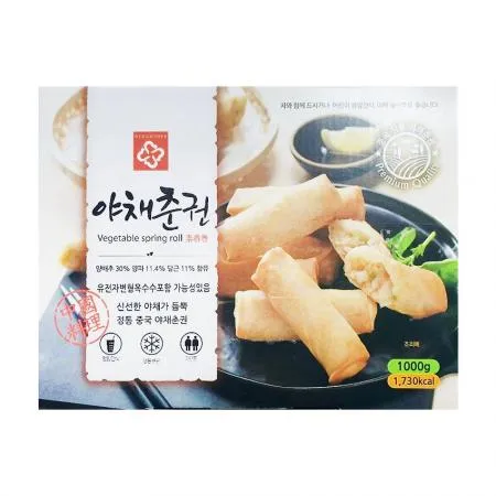 골든피트 야채춘권(50g*20입 1Kg/EA) [원산지: 상세설명참조]