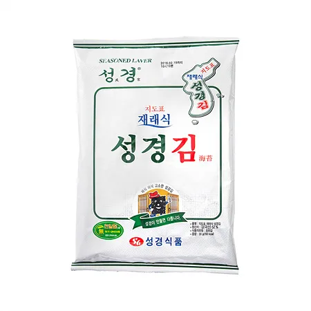 성경지도표 재래전장김(30g/EA)/국내산 [원산지: 상세설명참조]