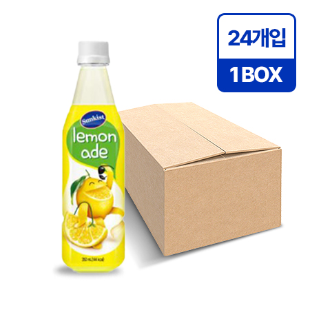 썬키스트 레몬에이드(PET_350ml*24입 8.4Kg/BOX) 이미지