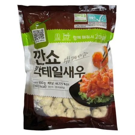 JH 깐쇼칵테일새우(35-40미/팩 900g/EA)