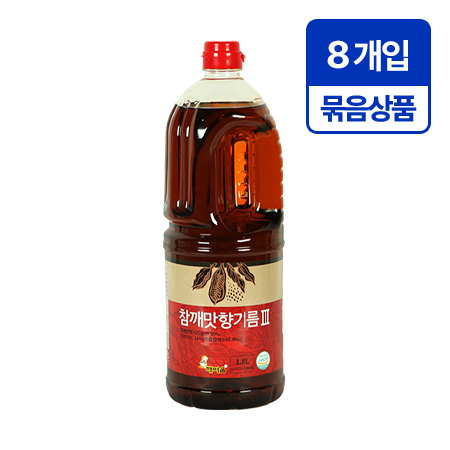 ★묶음특가★[풍미up] 해여울 맛기름(1.8L_50%/EA) 참맛기름 진향 향미유 참기름대용 함량좋은 참맛기름 초특가