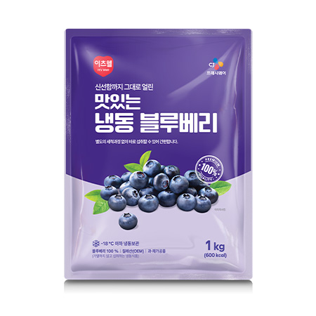 ★초특가★ 이츠웰 냉동 블루베리(직수입_1kg) 과일 카페 과일