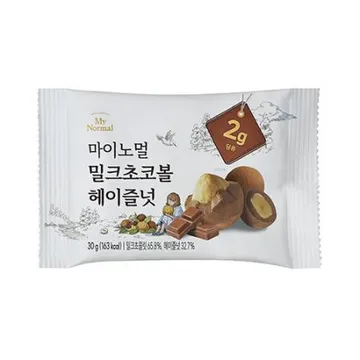 마이노멀 저당밀크헤이즐넛초코볼(30g*5개입 150g/EA)