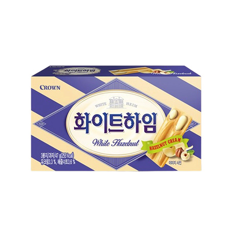 크라운제과 화이트하임(47g/EA)