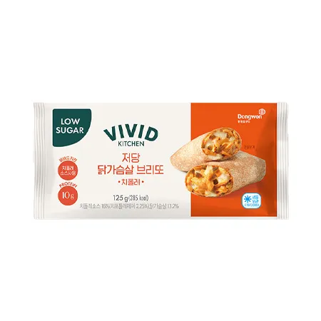 비비드키친 저당닭가슴살브리또(치폴레 125g/EA)