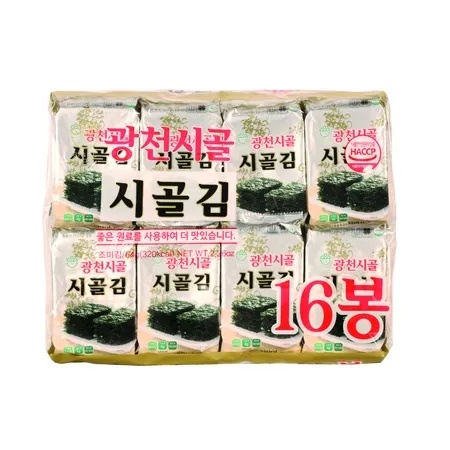 광천시골 시골김(4g*16입 640g/EA)