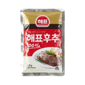 사조해표 흑후추(200g/EA) [원산지: 상세설명참조]