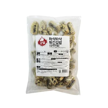 굿딜 바삭바삭튀긴김밥(오리지널_25g*40±2입 1Kg/EA)