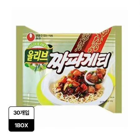 농심 올리브짜파게티(봉지 140g*30EA/BOX)