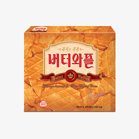 크라운제과 버터와플(316g/EA)