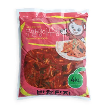 반찬단지 무말랭이무침(4Kg/EA) 업소용 반찬
