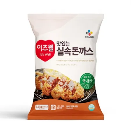 이츠웰 돈까스(실속 1.3Kg/EA) [원산지: 상세설명참조]