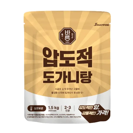진한식품 압도적도가니탕(2~3인분 1.5Kg/EA)