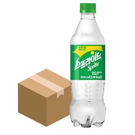 스프라이트 사이다(PET_500ml 업소용 500g/EA)x24