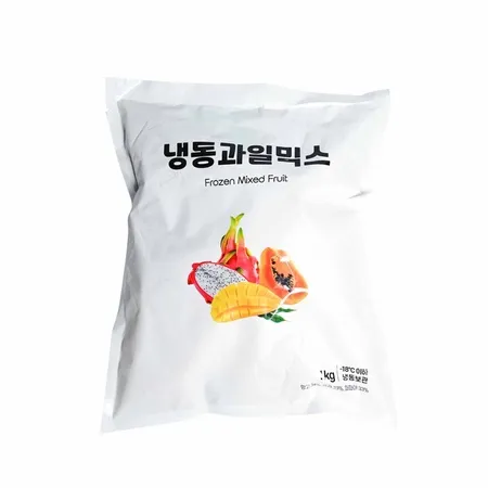 냉동과일3종혼합(망고+파파야+용과 1Kg/EA)