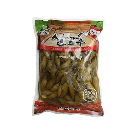 반찬단지 산고추(고추60% 500g/EA) 업소용 반찬