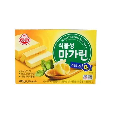 오뚜기 마가린(식물성 200g/EA)