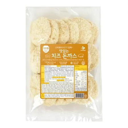 이츠웰 치즈돈까스(80g*20입 1.6Kg/EA) 돈가스