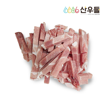 ♥정육특가♥돈뒷다리( 1.5*1.5*6~7cm유형_절단 탕수육용 1Kg/EA)