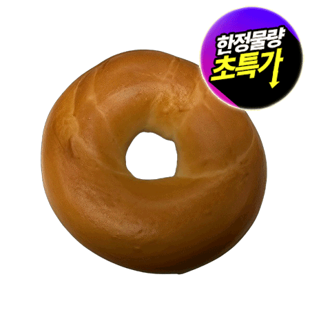 베이글코리아 베이글(플레인_110g*6입 660g/EA)