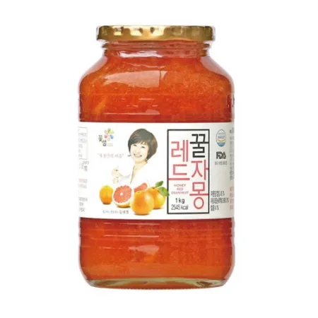 꽃샘식품 꿀레드자몽차(액상 1Kg/EA) [원산지: 상세설명참조]