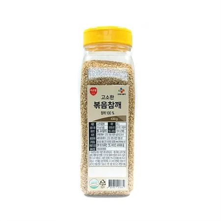 이츠웰 볶음참깨(PET 430g/EA) [원산지: 상세설명참조]