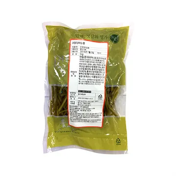 녹선 초절임마늘쫑(1Kg/EA) 업소용 반찬