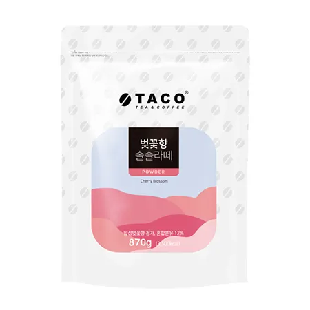 타코 벚꽃향솔솔라떼(외식전용 1Kg/EA)