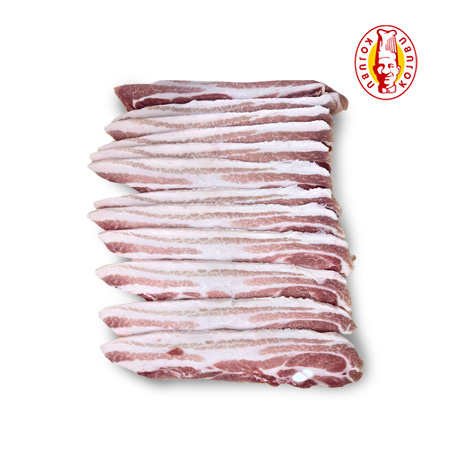 ♥정육특가♥돈삼겹( 0.7cm두께_슬라이스 구이용 1Kg/EA)