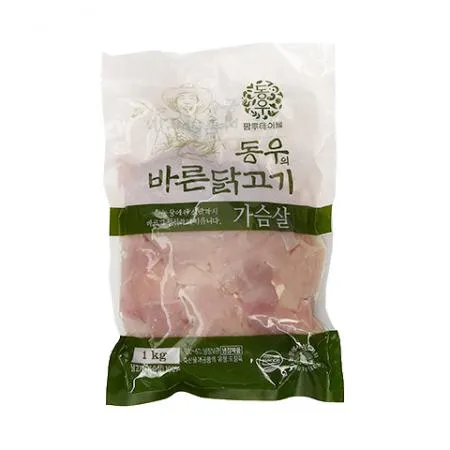 닭가슴살(채썰기_껍질없음 KG)/국내산