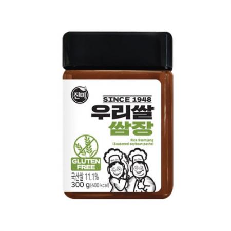 진미식품 우리쌀 쌈장(글루텐무첨가 300g/EA)