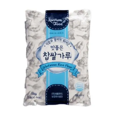 새롬푸드 찹쌀가루(1Kg/EA)