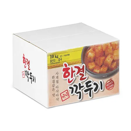 한결 미니깍두기(10Kg/BOX)