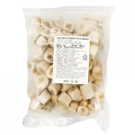 냉동 바나나(컷팅 1Kg/EA)/베트남산